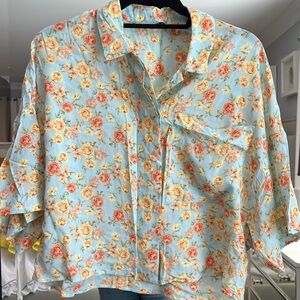 Zara Floral Blouse